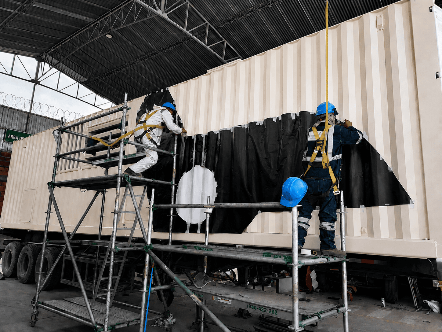Proyecto Ejecutado de Mantenimiento de Contenedores: Mantenimiento de contenedores