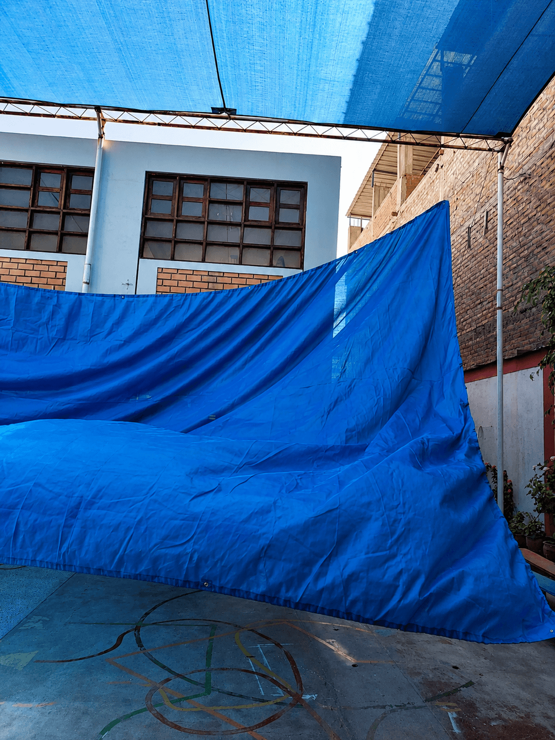 Instalación de Malla Raschel - IE